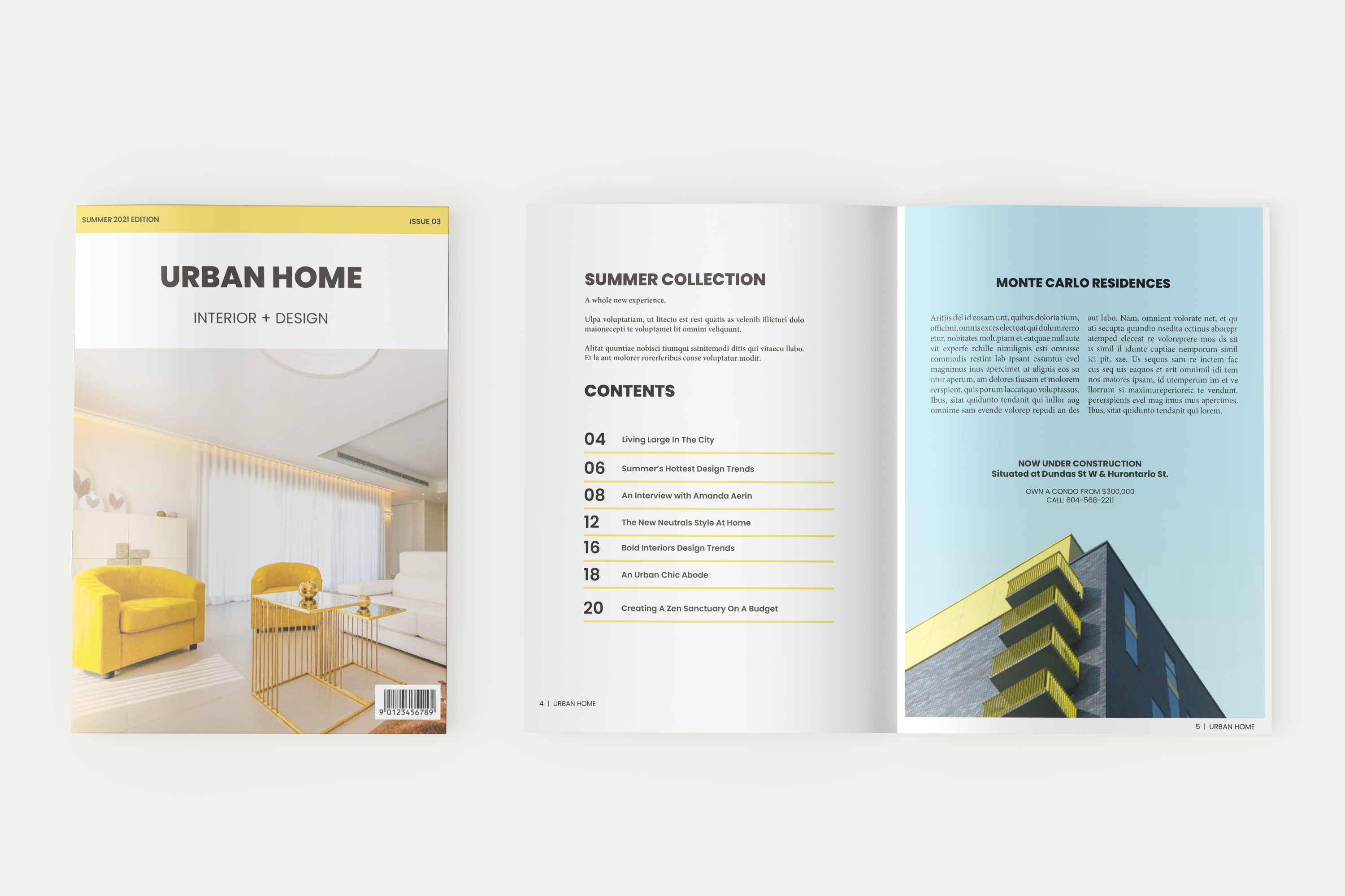 Urban Home – Magazine Design