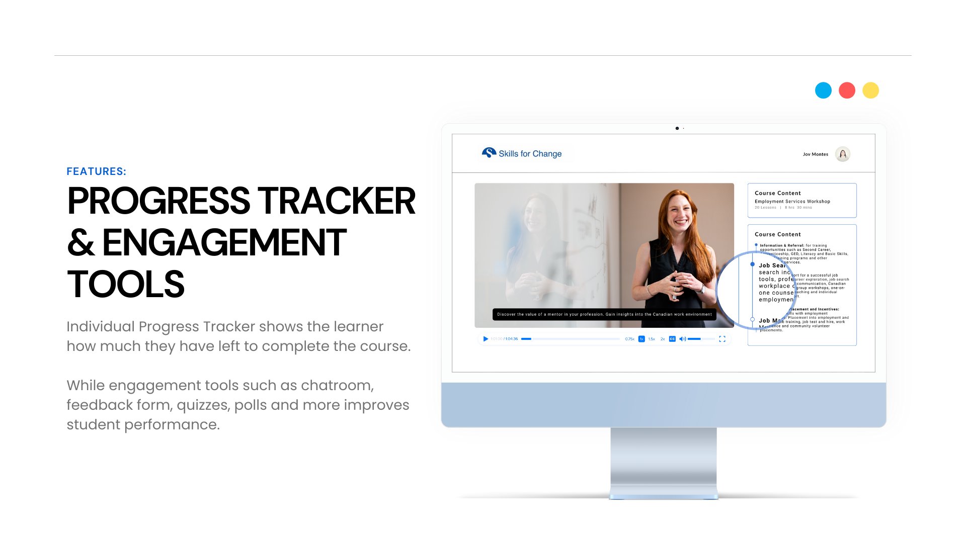 Progress Tracker & Engagement Tools