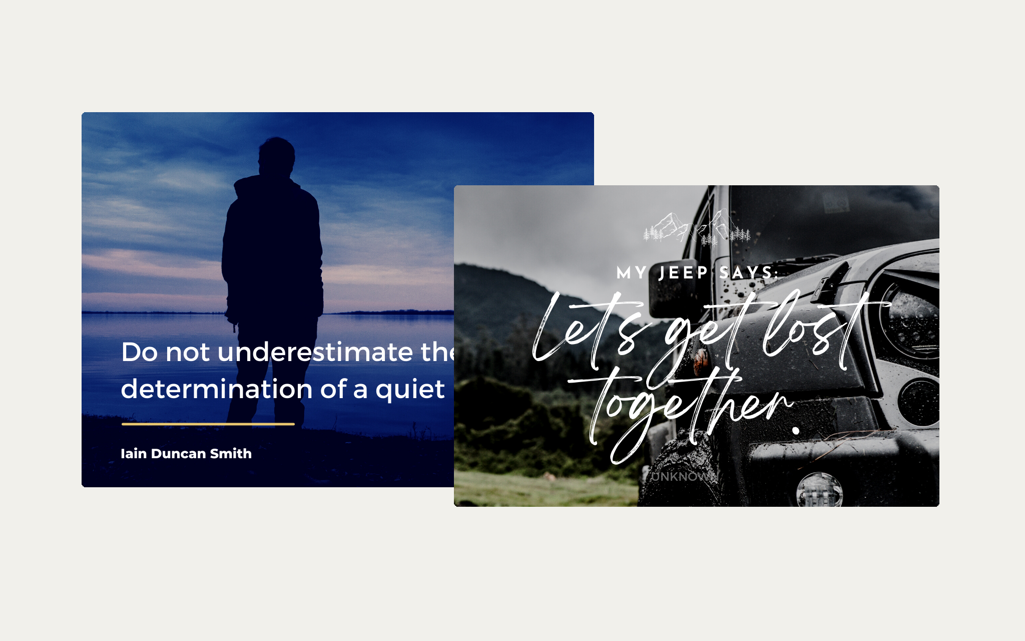 Social Media Graphics/Quotes